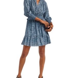 REBEKA MINKOFF Choe Blue Women's Dress Size XXS